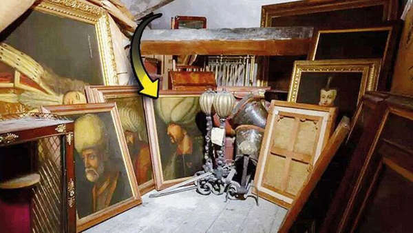 Osmanlı padişahlarına ait portreler İskoçya’da tavan arasında bulundu