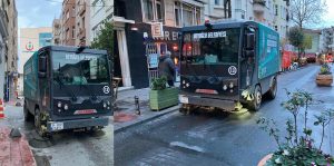 Beyoğlu’nda Tarihi Dar Sokakların Temizlik İşi Milli Teknolojiyle Çözüldü