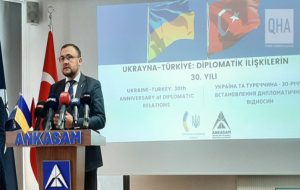 Ukrayna’nın Ankara Büyükelçisi Vasıl Bodnar, ‘Rus saldırganlığına karşı alınabilecek en büyük önlemlerden biri Ukrayna’nın NATO’ya üyeliğidir’