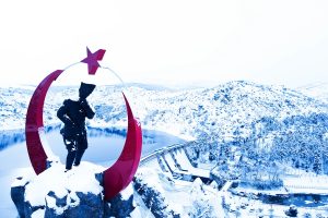 Çubuk-1 Barajı Kartpostal Gibi Manzara