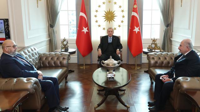Cumhurbaşkanı Erdoğan’ın kabulleri
