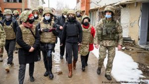 Almanya Dışişleri Bakanı Donbas’a gitti
