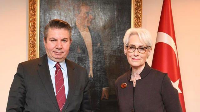 Dışişleri Bakan Yardımcısı Önal, ABD’li mevkidaşı Sherman ile görüştü
