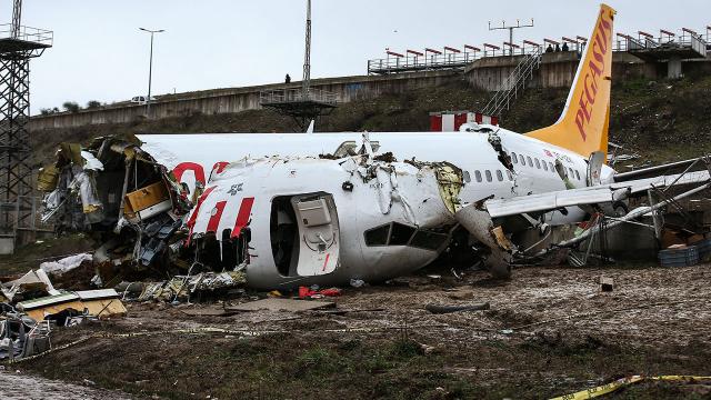 Sabiha Gökçen’deki uçak kazasına ilişkin kaza kırım raporu tamamlandı