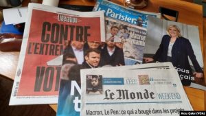 Fransa Seçimlerinde Macron Favori Le Pen İlerliyor