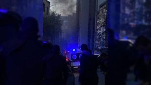 Ukrayna’nın başkenti Kiev’de patlama sesleri duyuldu