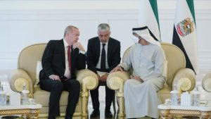 Cumhurbaşkanı Erdoğan, BAE yeni Devlet Başkanı Nahyan ile görüştü