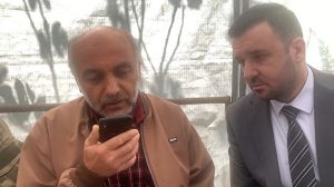 Cumhurbaşkanı Erdoğan Zeytin Dalı şehidinin babasıyla görüştü