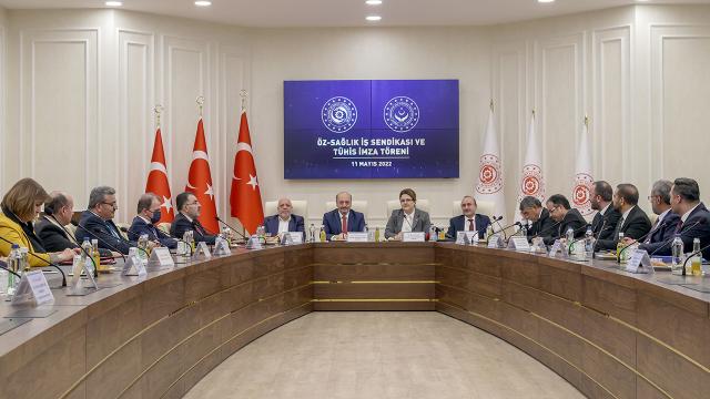 Aile ve Sosyal Hizmetler Bakanlığı’nda 25 bin işçiyi kapsayan toplu iş sözleşmesi imzalandı
