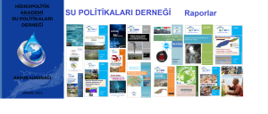 SU Politikaları Derneği’nin Rapor Almanağı Yayınlandı