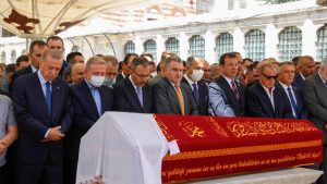 Cumhurbaşkanı Erdoğan, Fethiye Gümüşdağ’ın cenazesine katıldı