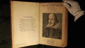 Shakespeare’in kitabına 2.5 milyon dolar