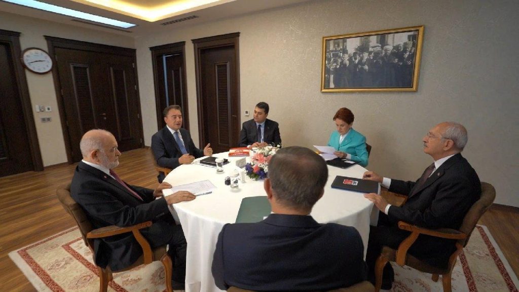 Altılı Masa’dan ortak Cumhurbaşkanı adayı açıklaması