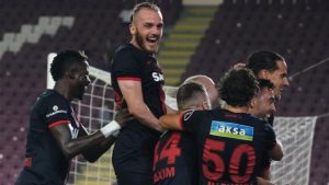 Gaziantep FK Hatay’da sevindi