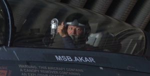 Bakan Akar F-16 kokpitinde