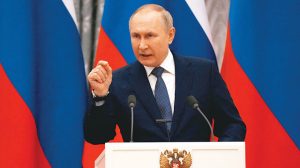 Putin, Ukrayna’nın ilhak edilen dört bölgesinde sıkıyönetim ilan etti