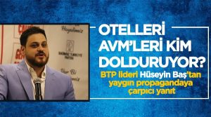 Bağımsız Türkiye Partisi (BTP) genel başkanı Hüseyin Baş, “Mutlu azınlıkların, mutsuz çoğunlukların ülkesi!”