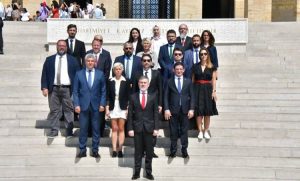 Türkiye Ödeme ve Elektronik Para Kuruluşları Birliği (TÖDEB), Anıtkabir’i ziyaret etti