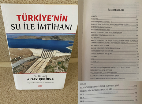 Kitap: Ünlü su bilimci Altay Çekirge’nin ‘Türkiye’nin Su ile İmtihanı’