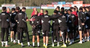 Şenol Güneş ile ilk antrenman