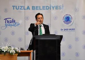 İstanbul Tuzla Belediye Başkanı Dr. Şadi Yazıcı’dan, “Anlamakta zorlandık.Tuzla Metrosu ne zaman açılacak?”