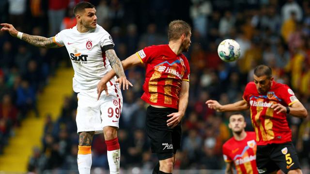 Galatasaray’ın 6 maçlık yenilmezlik serisi Kayseri’de bozuldu