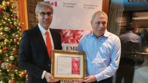 Yaman Akdeniz’e İnsan Hakları Ödülü Sunuldu