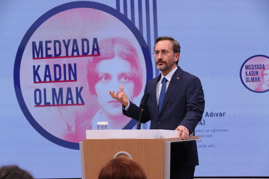 İletişim Başkanı Altun: Önyargılar, medyadaki yanlış ve eksik kadın temsillerinin en temel unsurlarından biridir