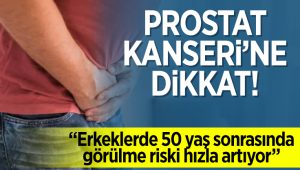 Prostat kanseri Türkiye’de 100 bin erkekten 35’inde görülüyor…