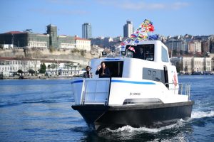 Tarihi Haliç Tersanesi, 567’nci yılında ‘Elektrikli Deniz Taksileri’ne kavuştu…