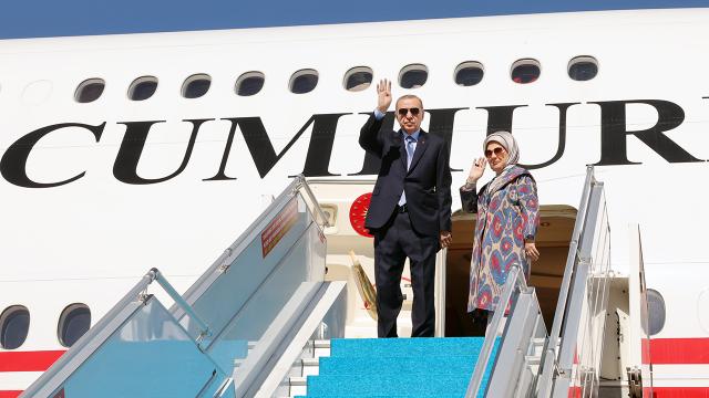 Cumhurbaşkanı Erdoğan, Türkiye-Azerbaycan-Türkmenistan Devlet Başkanları Birinci Zirvesi’ne katılacak…