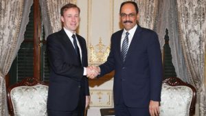 Cumhurbaşkanlığı Sözcüsü Kalın, ABD Ulusal Güvenlik Danışmanı Sullivan ile görüştü