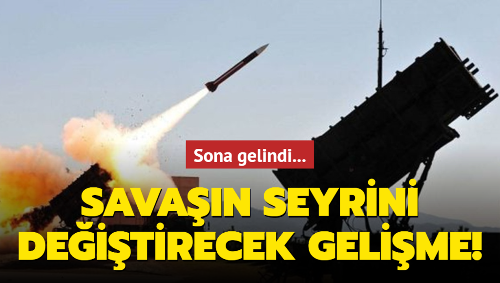 ABD’den “Patriot” kararı çıktı…