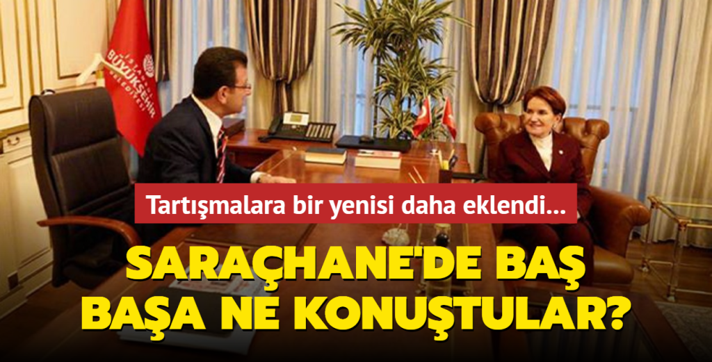 İstanbul Büyükşehir Belediyesi (İBB) Başkanı Ekrem İmamoğlu ve Meral Akşener…