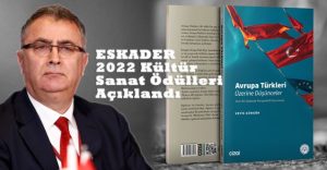 Edebiyat, Sanat ve Kültür Araştırmaları Derneği ‘ESKADER’den Veyis Güngör’e ödül…