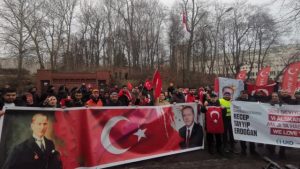 Türkler Stockholm’de buluştu: Türkiye ve Cumhurbaşkanı Erdoğan’a destek