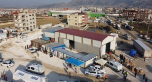 Kocaeli Büyükşehir Belediyesi Antikkapı A.Ş.’den çadır kente kalıcı mutfak