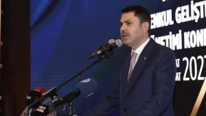 Çevre, Şehircilik ve İklim Değişikliği Bakanı Murat Kurum:  Türkiye’nin ‘mekansal strateji planı’nı Martta açıklanıyor…