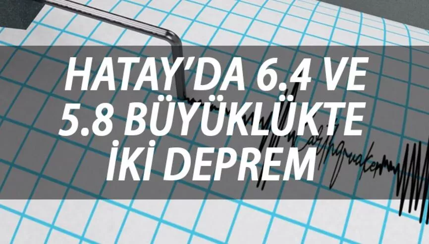 Son dakika deprem haberi