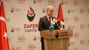 Zafer Partisi Sözcüsü Prof. Dr. Ali Şehirlioğlu, “Yüce Türk Milletine, Zafer Partisi olarak teşekkür ediyoruz”