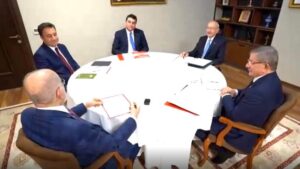 5’li masadan ortak açıklama: Aynı istikamette devam etme kararlılığındayız