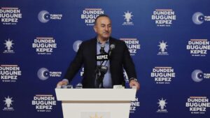 Bakan Çavuşoğlu, Dünden Bugüne Türkiye Yüzyılı Vizyonu Teşkilat Buluşması’na katıldı