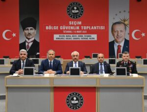 Seçim Bölge Güvenlik Toplantısı İstanbul’da düzenlendi