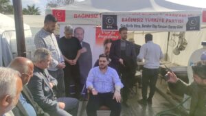 Bağımsız Türkiye Partisi (BTP) Genel Başkanı Hüseyin Baş deprem bölgelerinde