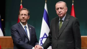 Cumhurbaşkanı Erdoğan, İsrail Cumhurbaşkanı Herzog ile telefonda görüştü