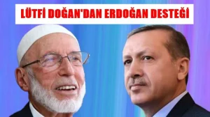 Eski Diyanet İşleri Başkanı Lütfi Doğan iddialara yanıt vererek Başkan Erdoğan’a açık desteğini ilan etti.