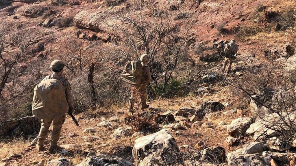 Terör örgütüne üst düzey darbe: Alandüz terörden temizlendi