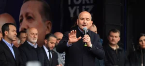 İçişleri Bakanımız Soylu, Mega Center Toptancılar Sitesi’nde konuştu