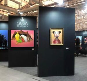 GUGA, Gala ve Solo, ArtContact İstanbul 3. Uluslararası Çağdaş Sanat Fuarı’na Çıkartma Yaptı