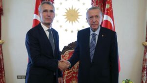 Cumhurbaşkanı Erdoğan, Stoltenberg ile görüştü